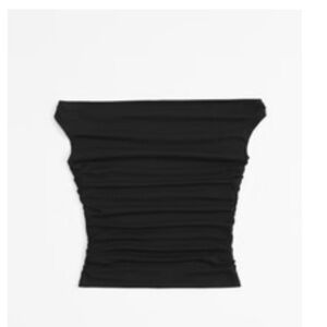 Abercrombie Off-The-Shoulder Ruched Top